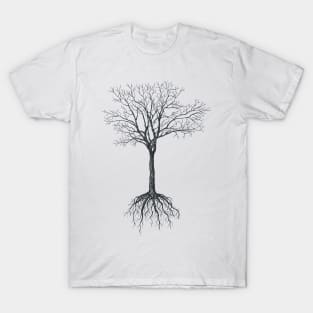 Tree tee outlet